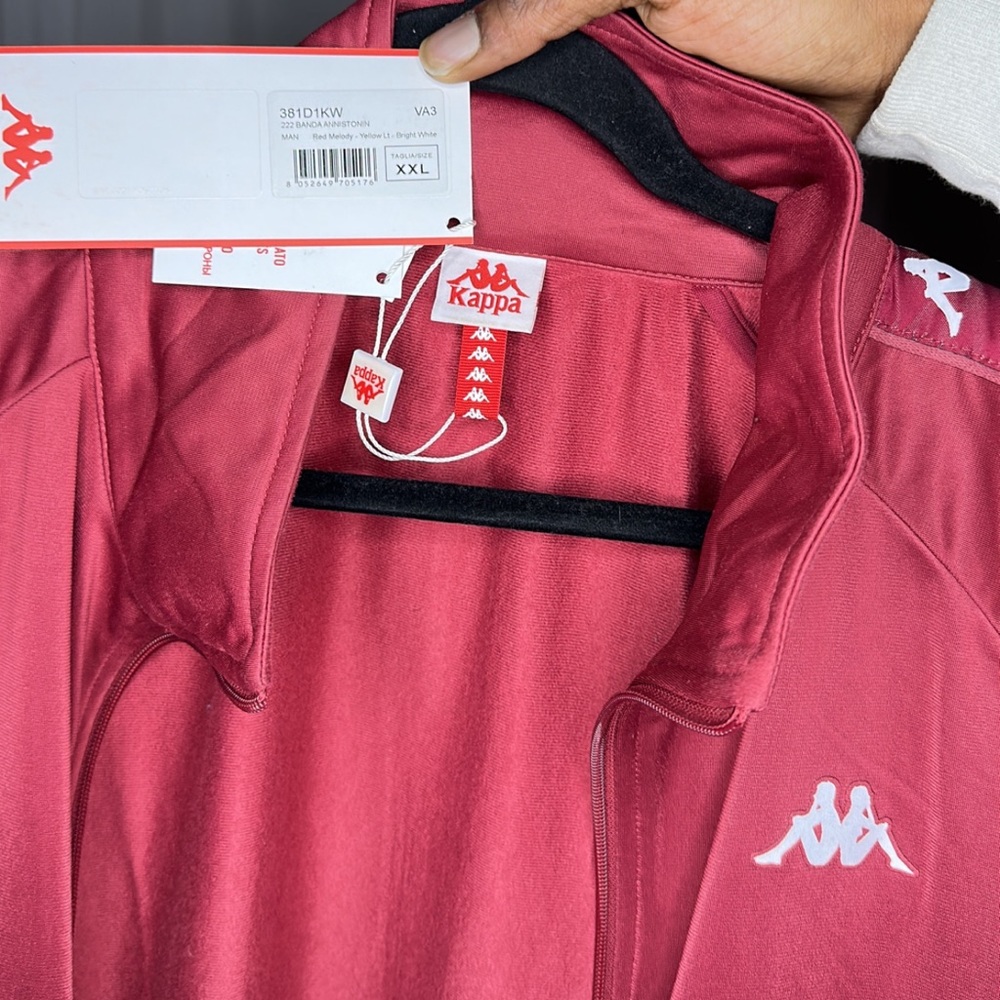 Red KAPPA 222 Banda Anniston Track Jacket